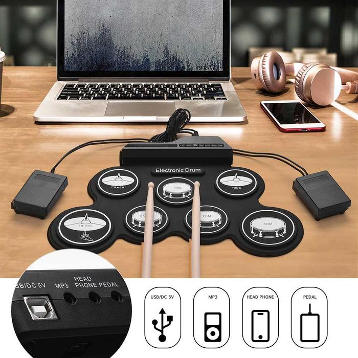 Ammoon Electronic Digital Drum  3
