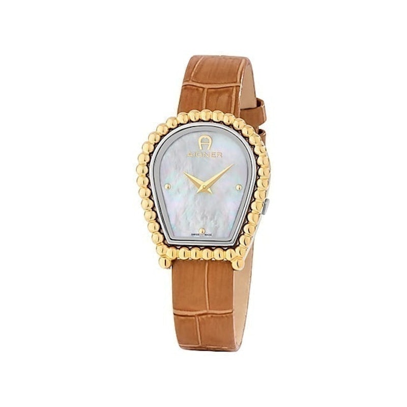 Women's Novara Watch with Leather Strap 2
