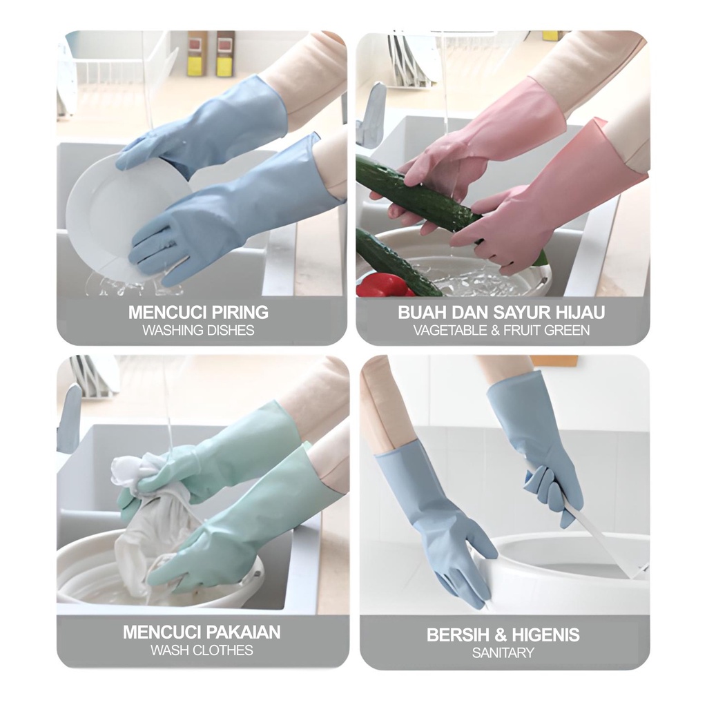 Licio Licio Sarung Tangan Karet Antiair