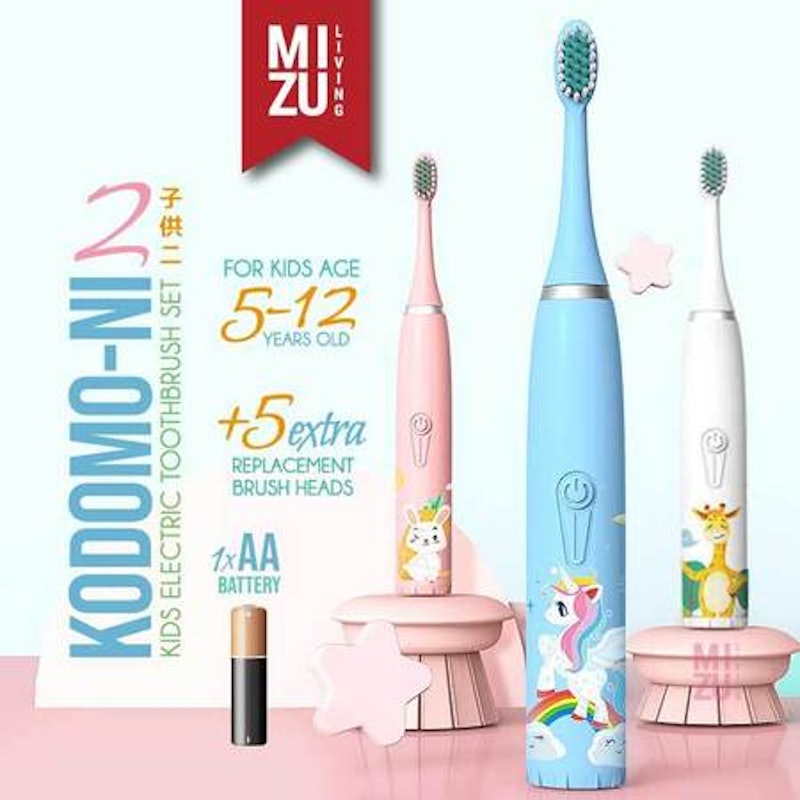 MIZU KODOMO-NI Kids Electric Toothbrush Sonic Vibration 2