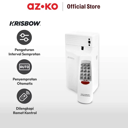 Krisbow Indonesia Krisbow® Alat Pengharum Ruangan Semprot Dengan Remote Control 121678