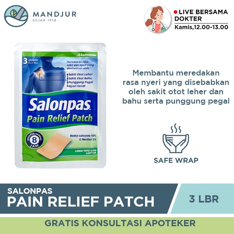 Salonpas Pain Relief Patch 3