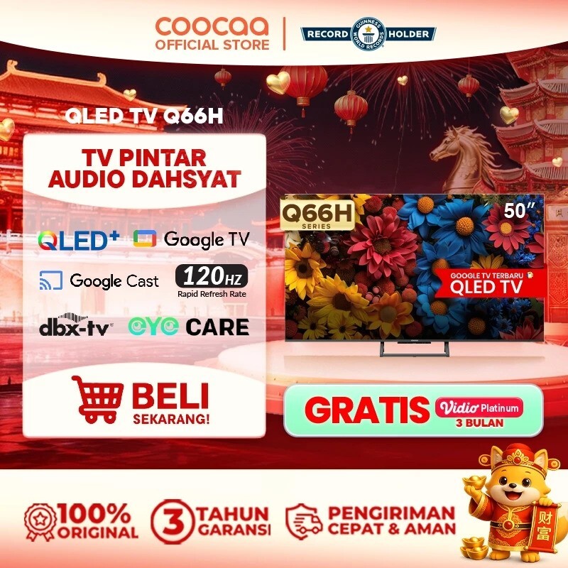 COOCAA 4K QLED+ Google TV 5