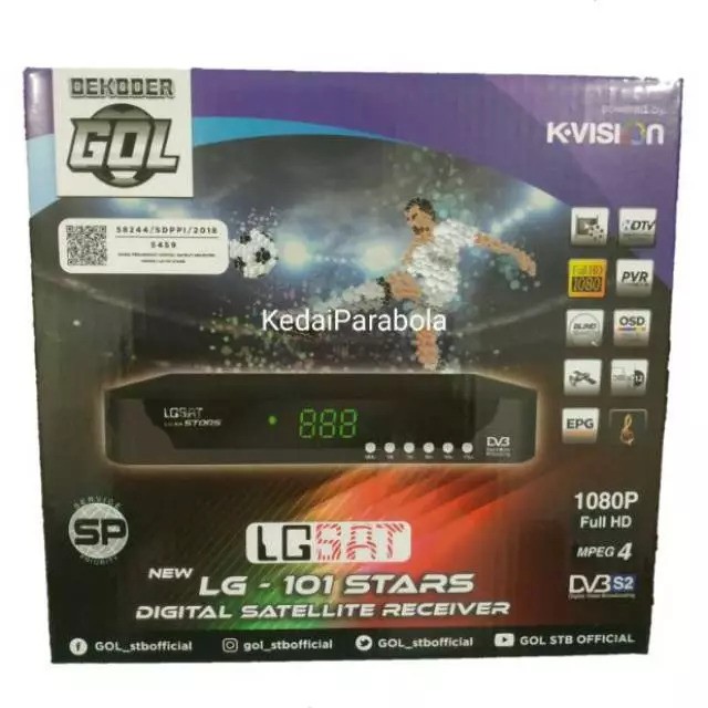 Panduwan Aditian Teknologi LGSat Stars Digital Satellite Receiver