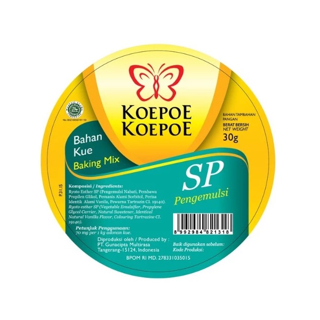 Koepoe Koepoe SP Pengemulsi