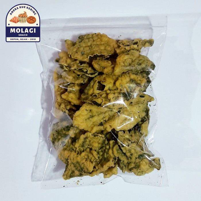 Molagi Keripik Daun Bayam Priangan 1