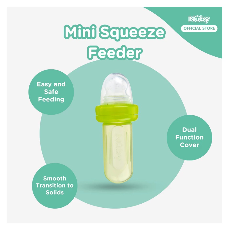 Nuby Mini Squeeze Feeder 3