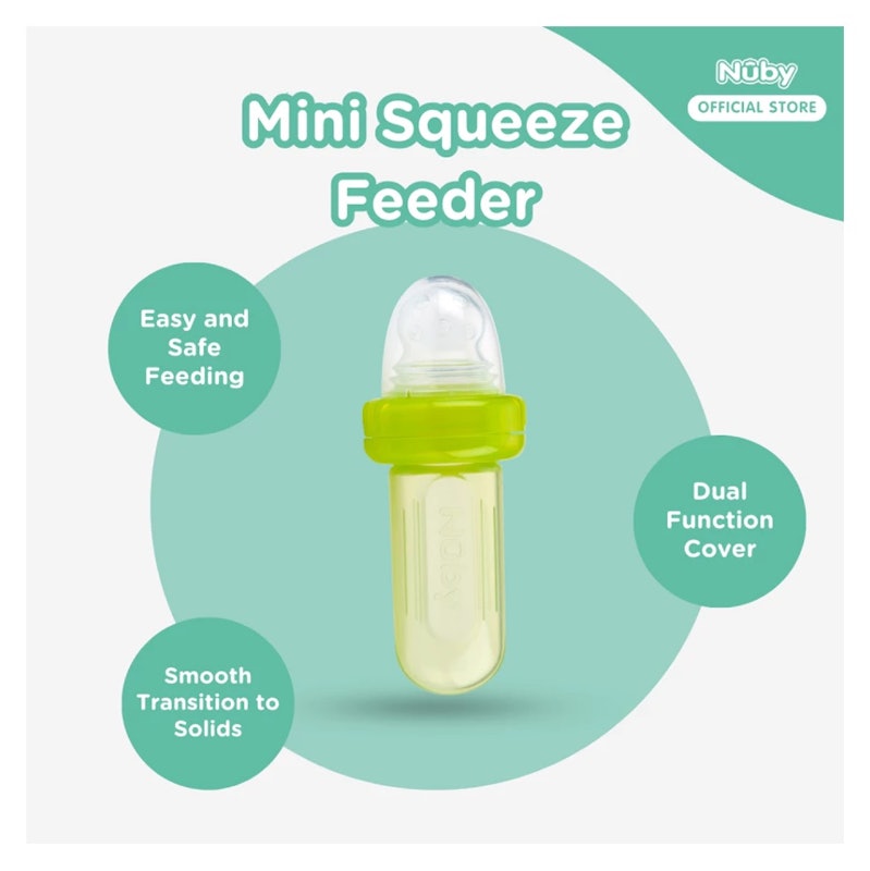 Nuby Mini Squeeze Feeder 3