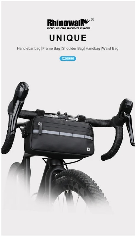3 Liter Bike Handlebar Bag Front Bag 2