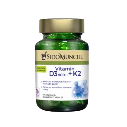 10 Rekomendasi Vitamin D3 K2 Terbaik  [Merk Bagus & Aman, Banyak Manfaat untuk Tulang, Jantung, & Sistem Imun] (Terbaru Tahun 2026) 4