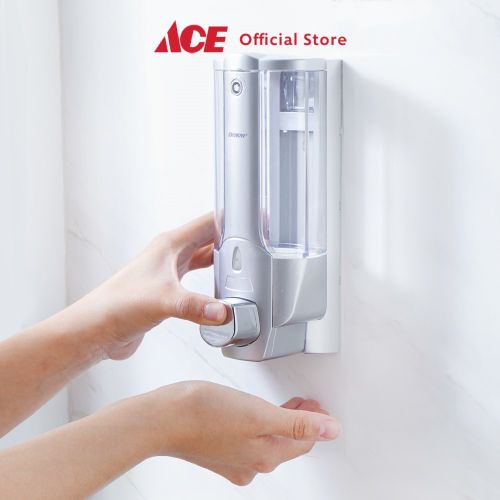 ACE KRISBOW Silver Liquid Soap Container