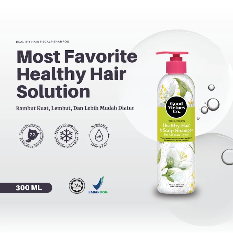 Good Virtues Co. Healthy Hair & Scalp Shampoo 5