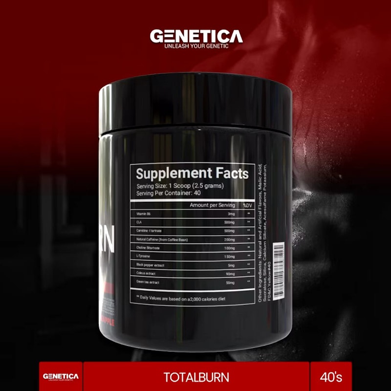Genetica Fat Burner Total Burn 2