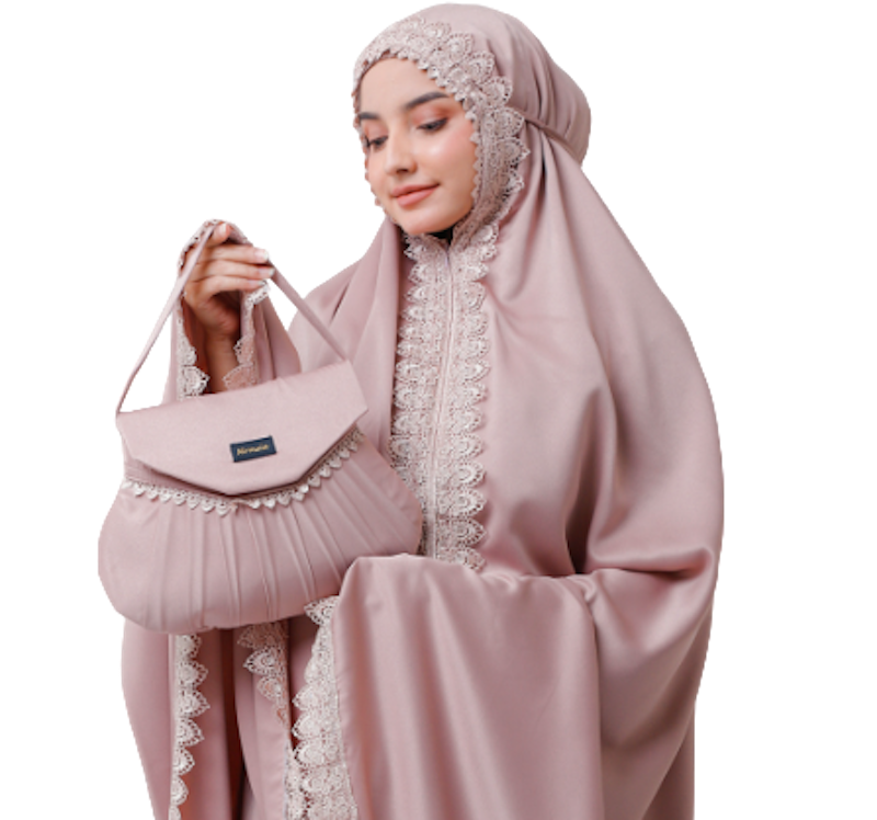 Mukena Dewasa 2in1 Nirmala Silk Premium 1