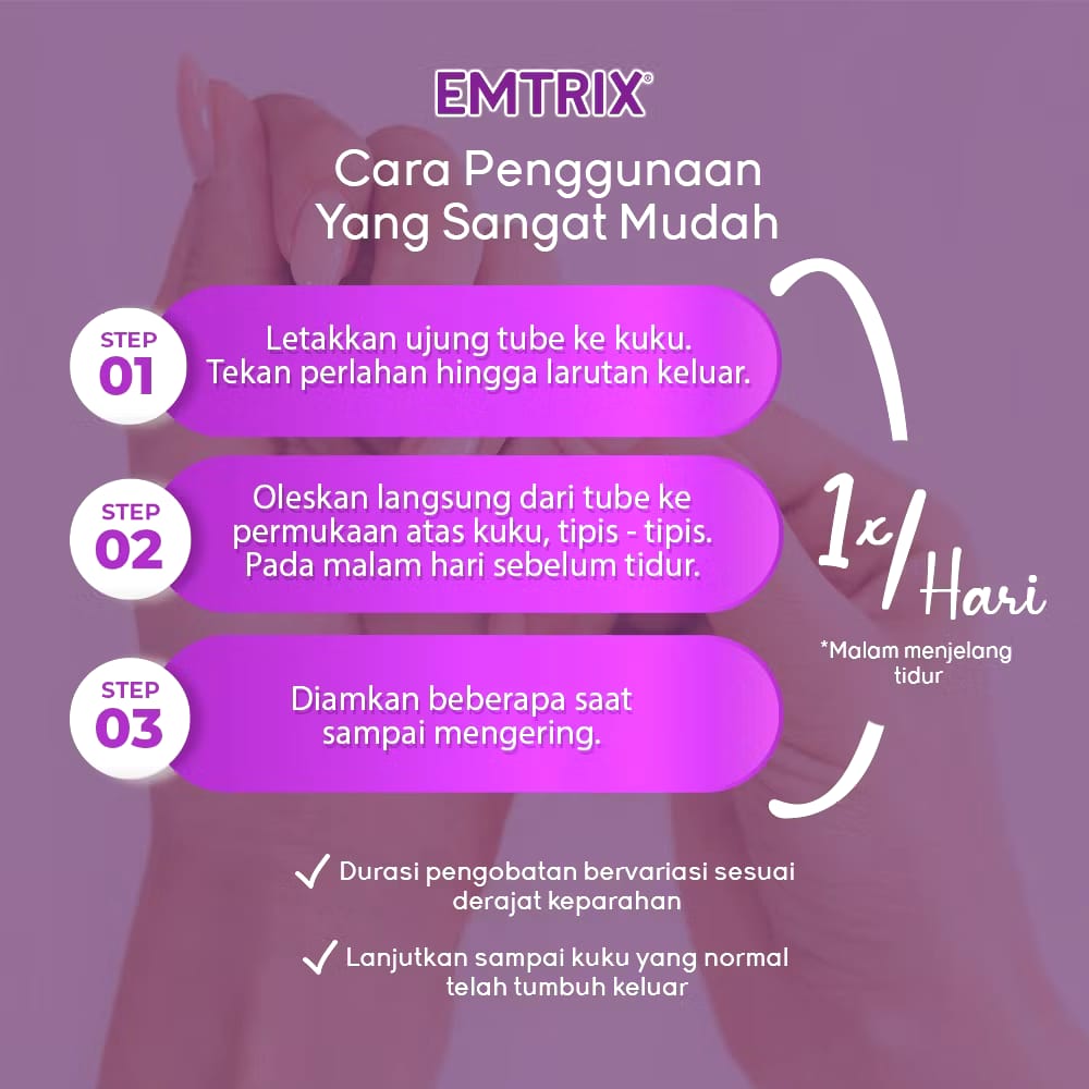 Menarini Indria Laboratories Emtrix Perawatan Kuku
