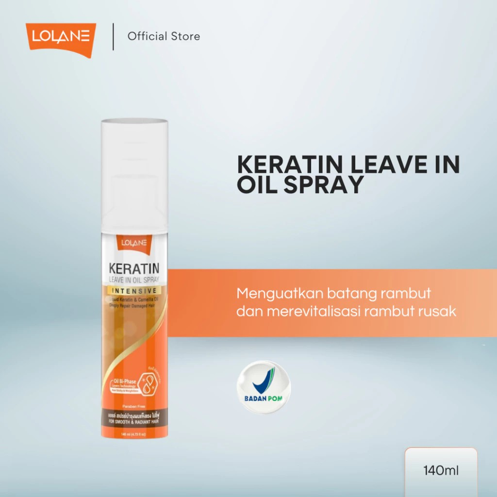 Lolane Keratin Leave in Oil Spray 2