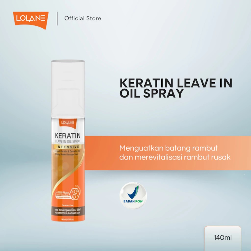 Lolane Keratin Leave in Oil Spray 2