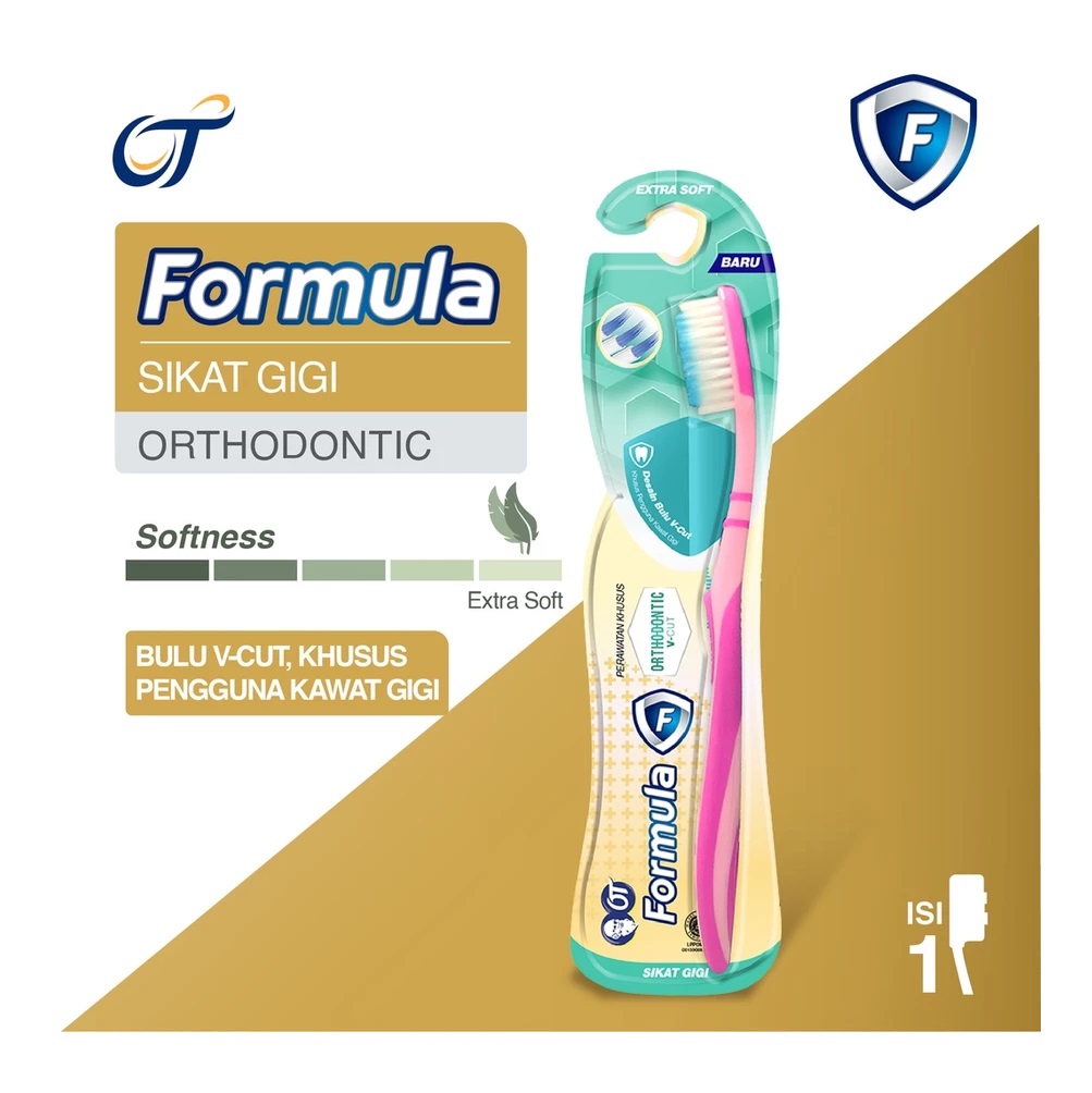 Ultra Prima Abadi Formula Sikat Gigi Orthodontic
