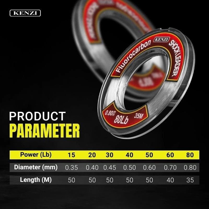 KENZI Shock Leader Fluorocarbon 4