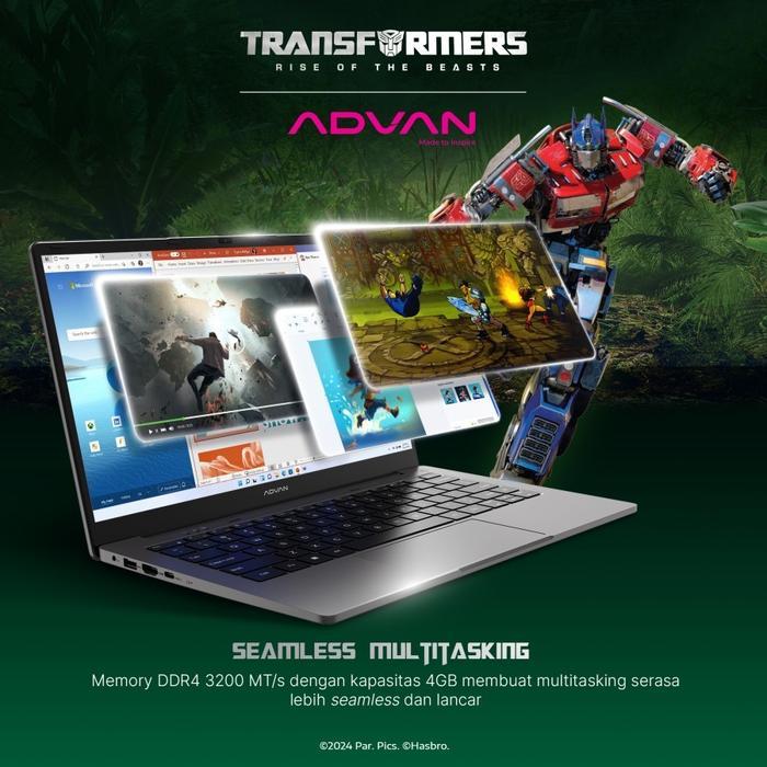 Advan T-Book x Transformers 3 2