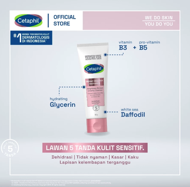 Galderma Cetaphil Bright Healthy Radiance Brightness Reveal Creamy Cleanser