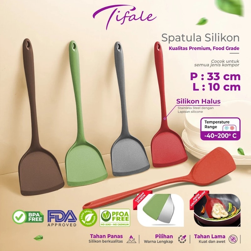 Tifale Spatula Silikon 5