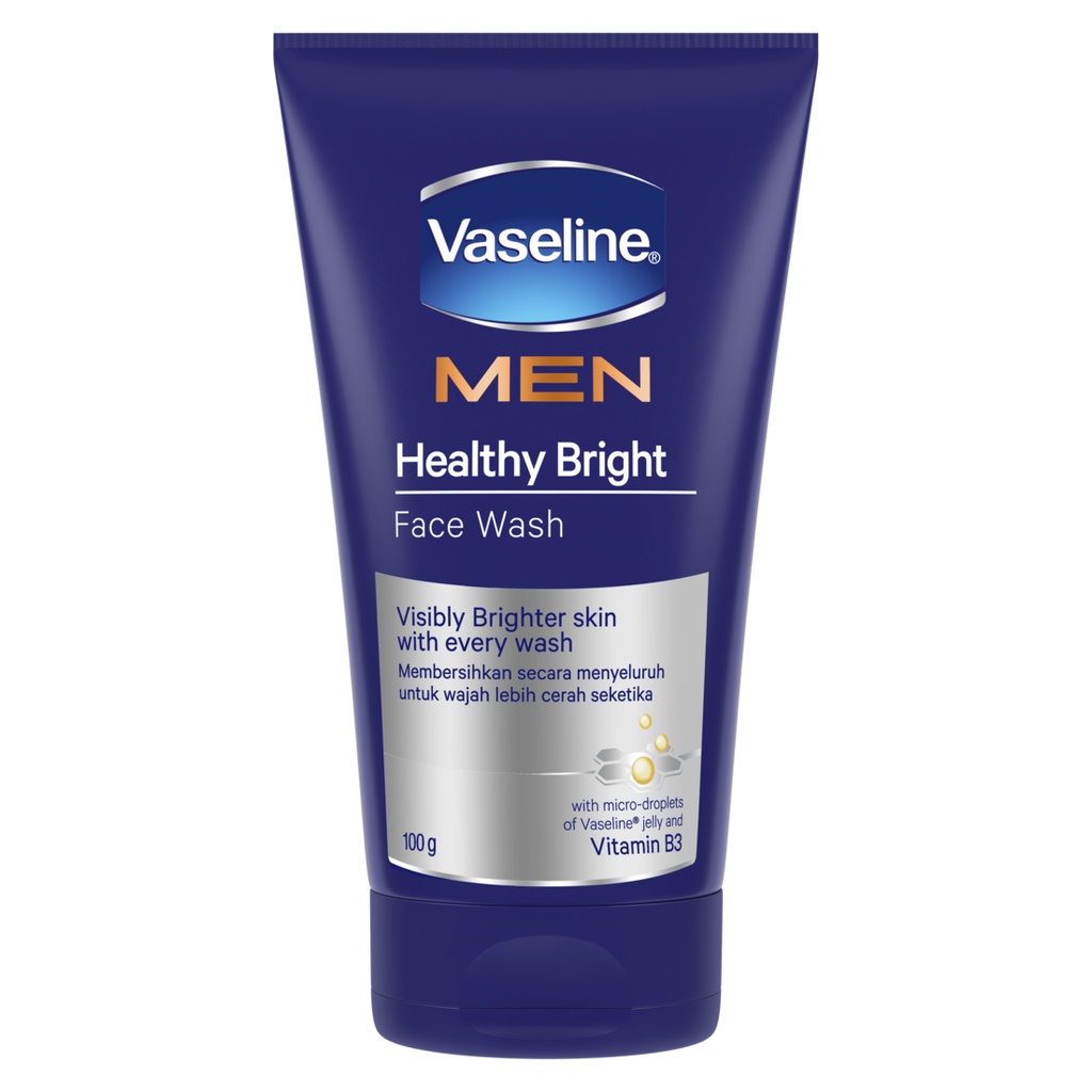 Unilever Vaseline Men Face Healthy White Face Wash