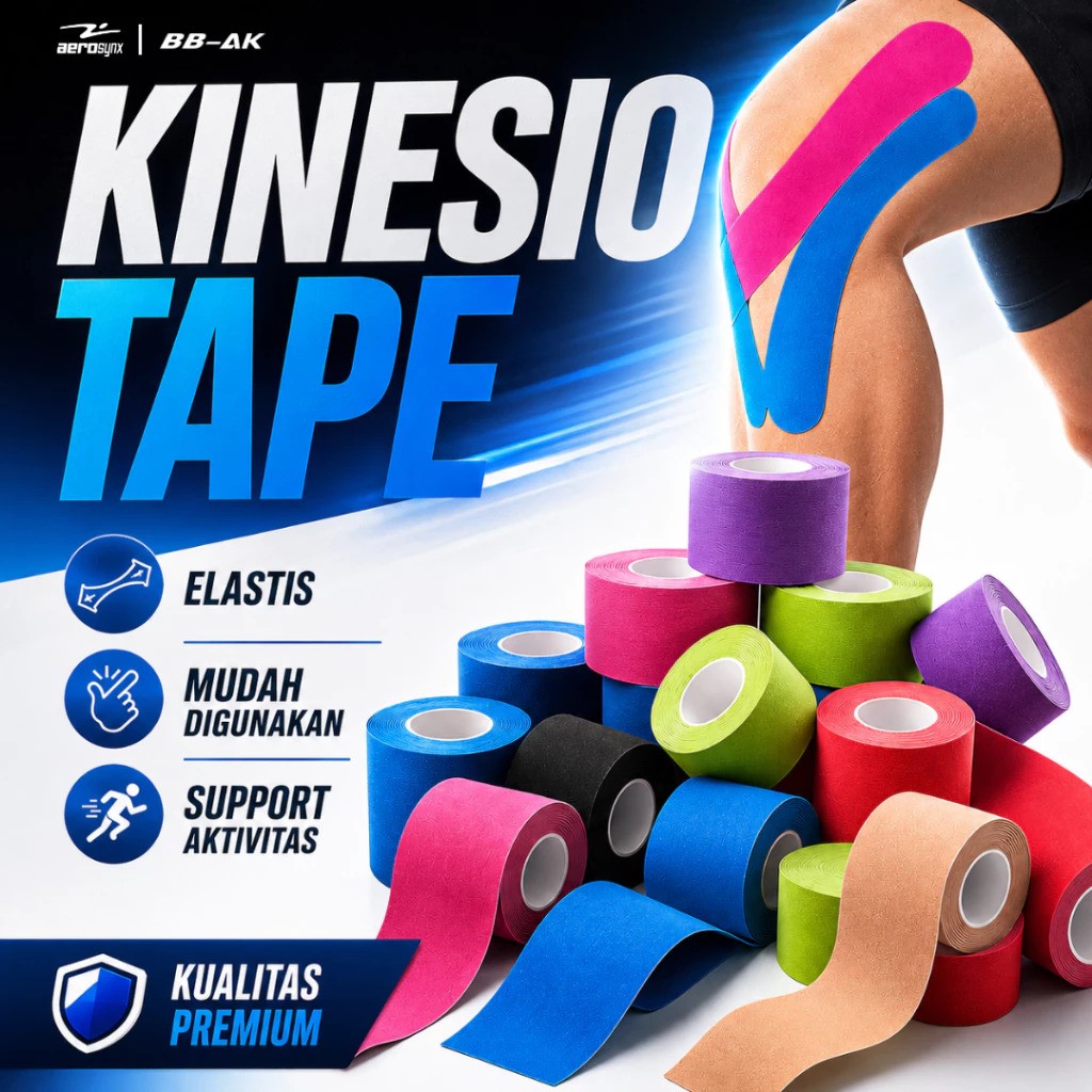 BBAK Kinesio Tape 5 cm x 5 m 5