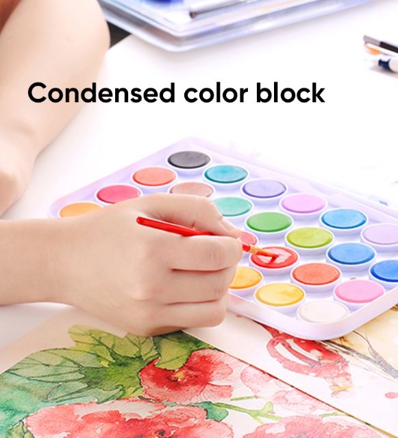 Giorgione Solid Watercolor Cakes Paint 48 Warna 4