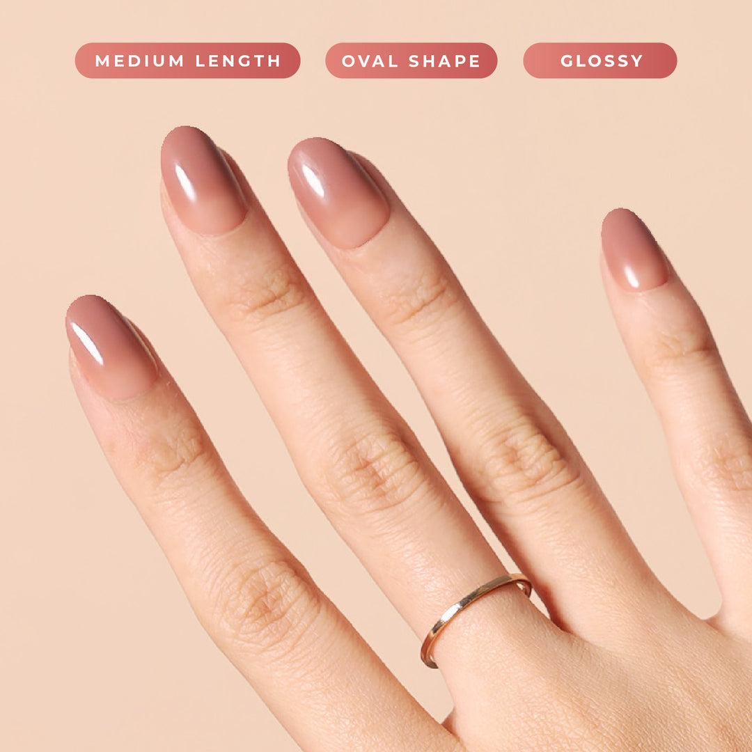 Eze Nails Eze Nails Malahayati in Nude Brown