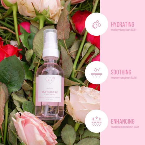 Valencia Organika Global Harlette Waterose Face Mist