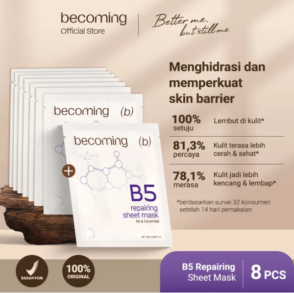 Becoming Becoming B5 Repairing Sheet Mask 