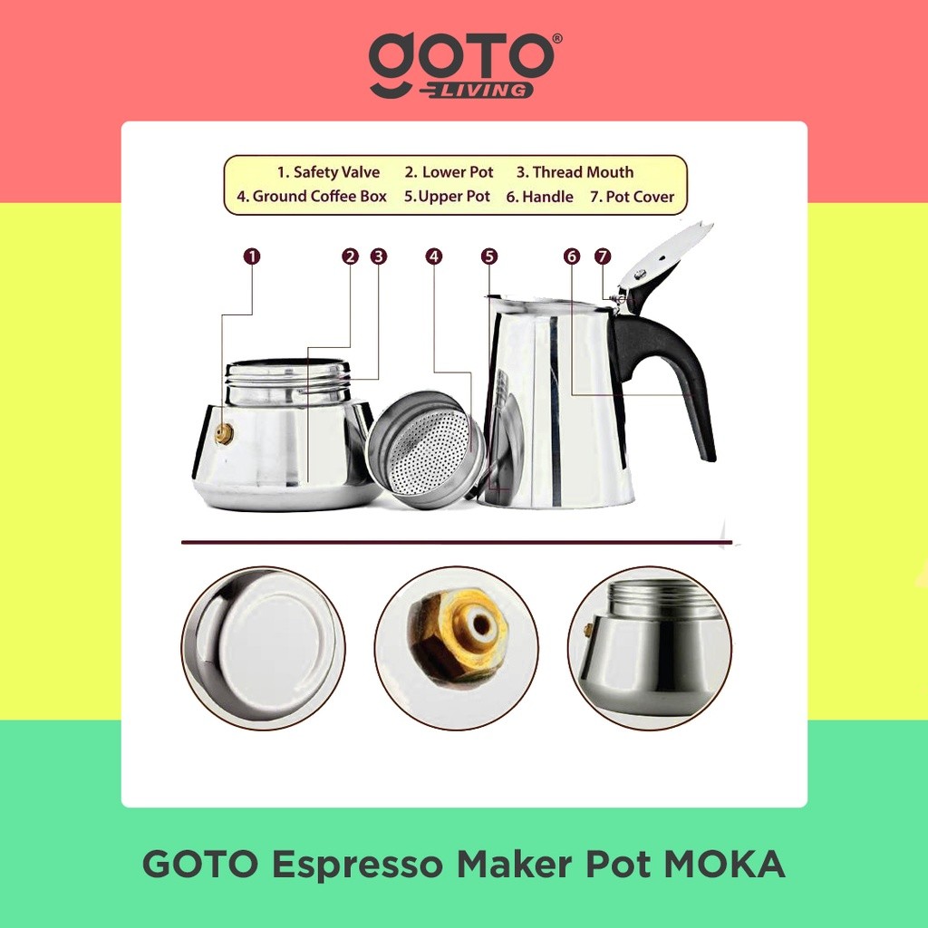 Espresso Maker Moka Pot 2