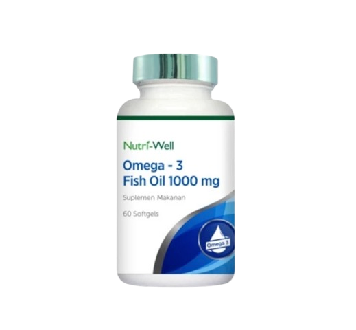 Nutri-Well Omega 3 Fish Oil 1000 mg