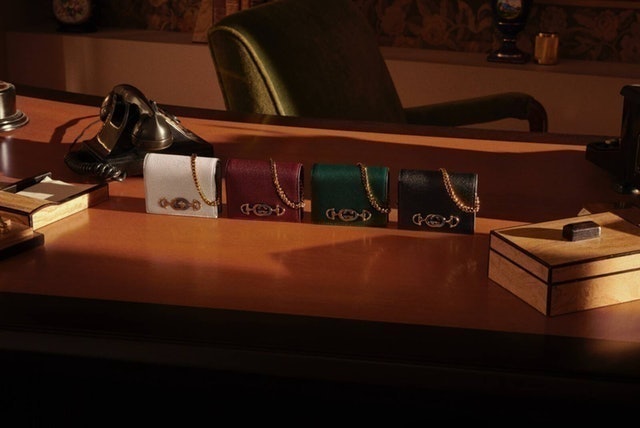 Gucci Gucci Zumi Grainy Leather Card Case Wallet Style ‎570660 1B90X 3154