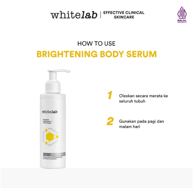 Natura Deca Kosmetika Whitelab Brightening Body Serum