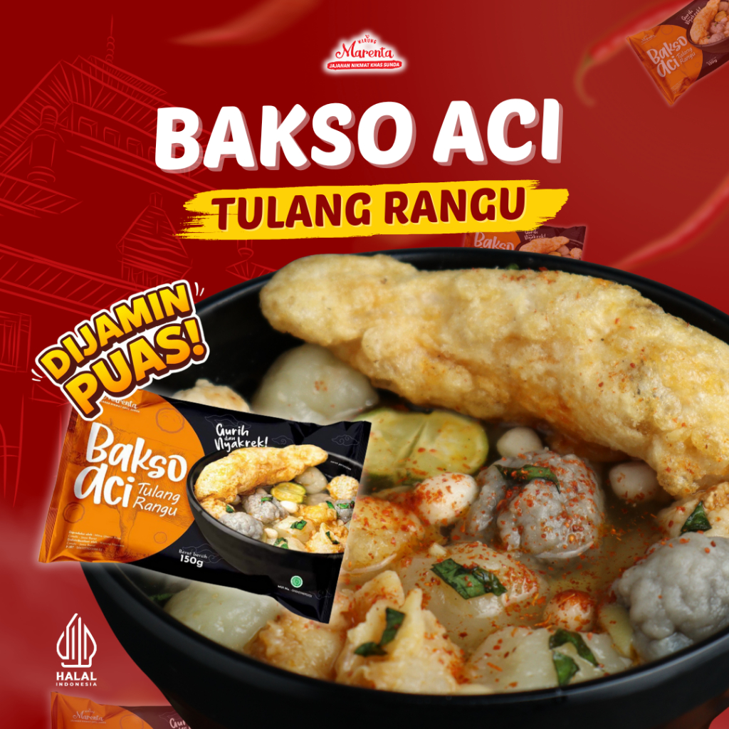 Warung Marenta Marenta Baso Aci Tulang Rangu
