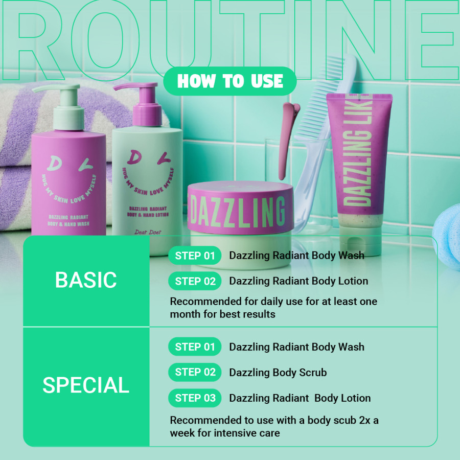 ICONBX Co., Ltd DEAR DOER Dazzling Radiant Body & Hand Lotion 