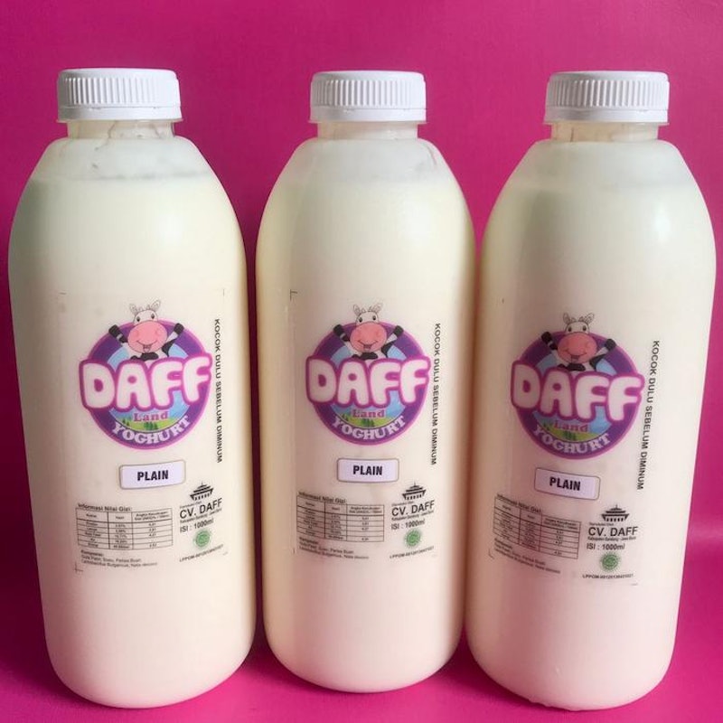 Daff Yoghurt Homemade Plain 3
