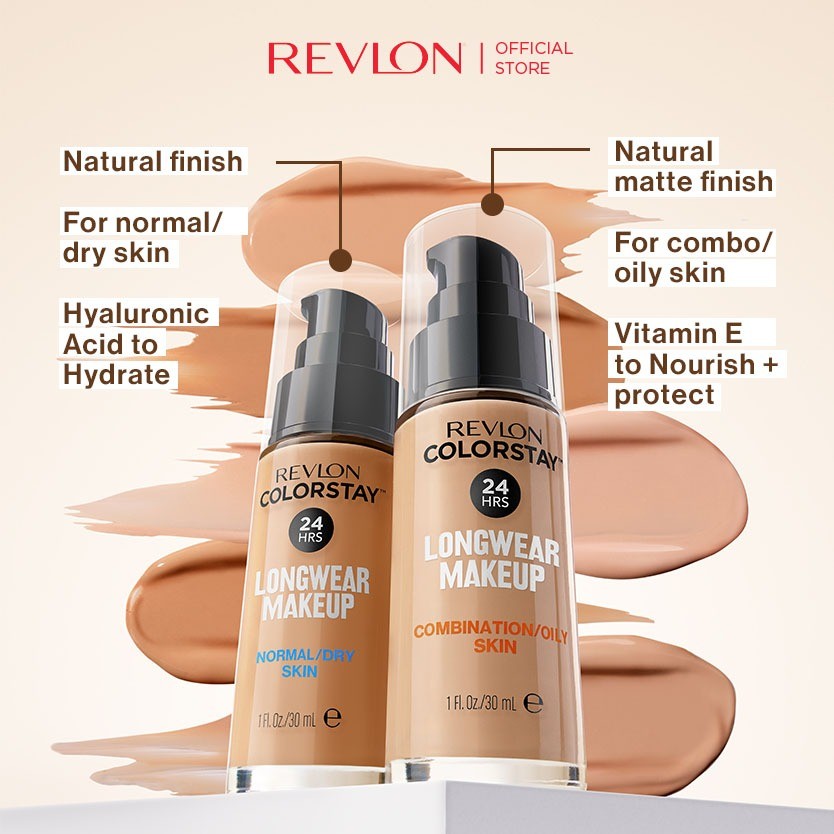 Tempo Scan Pacific Revlon ColorStay™ Longwear Makeup for Combination/Oily Skin Golden Beige 300