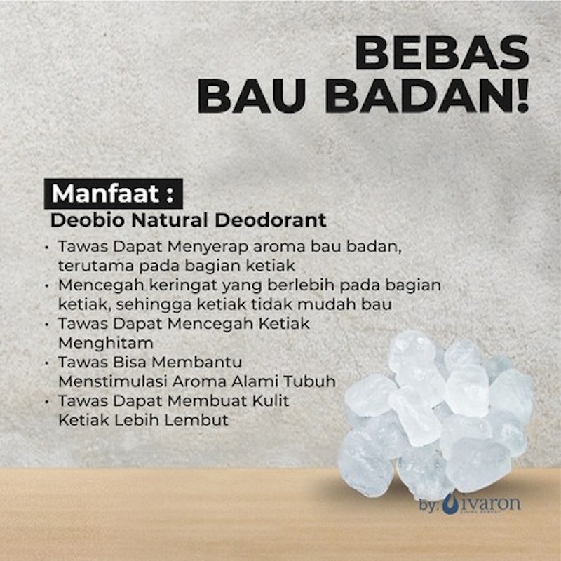IVARON Deobio Natural Deodorant 3