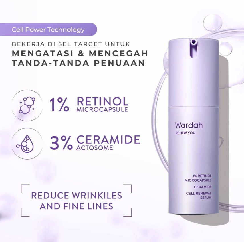 Paragon Technology and Innovation Wardah Renew You Anti Aging Intensive Serum