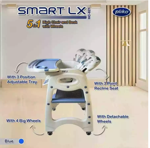 Pliko Smart LX High Chair 5