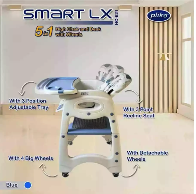 Pliko Smart LX High Chair 5