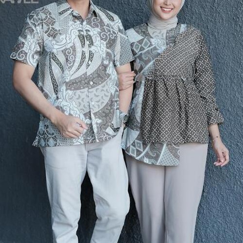 BRAWEE Batik Couple Sekar Remple
