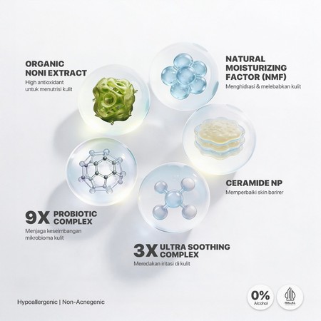 Penta Natural Kosmetindo N'PURE Noni Probiotics "Comfort Me" Moisturizer 