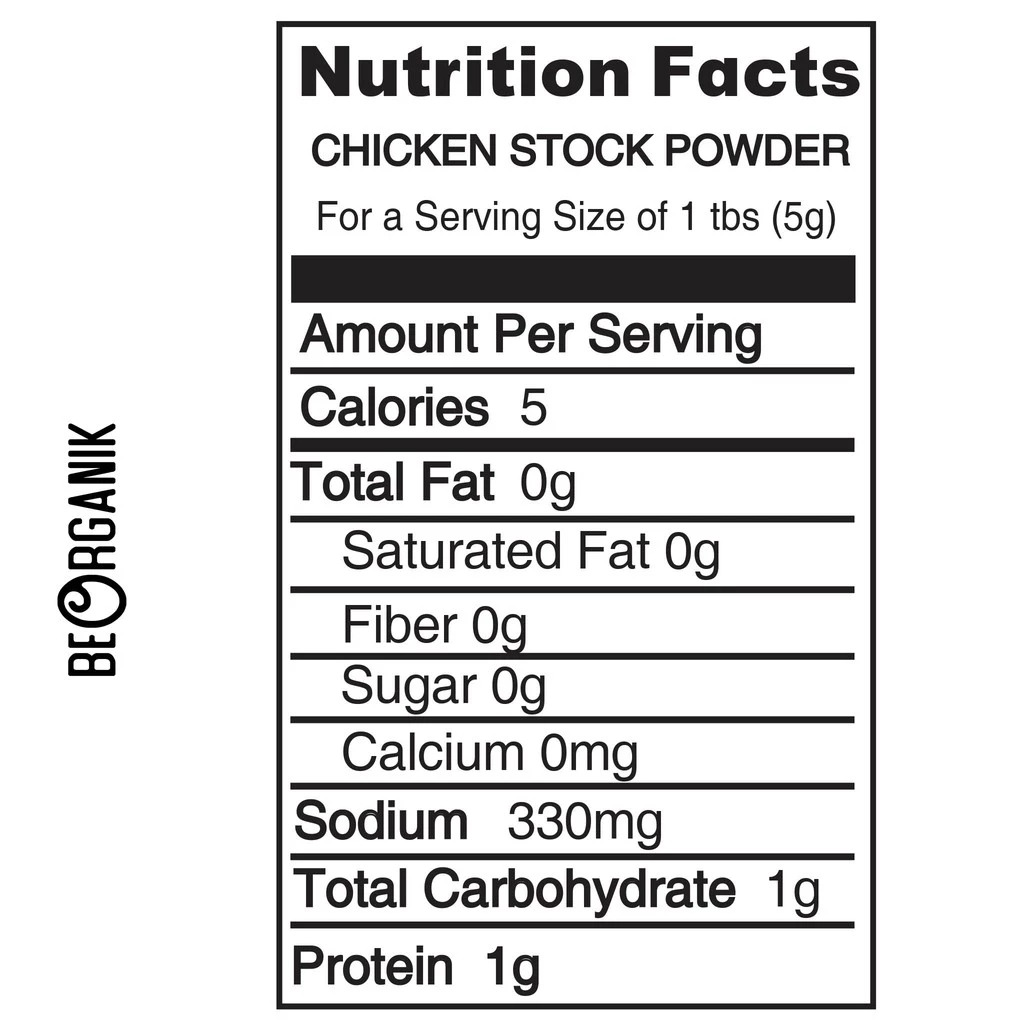 Beorganik  Beorganik Chicken Stock Powder 
