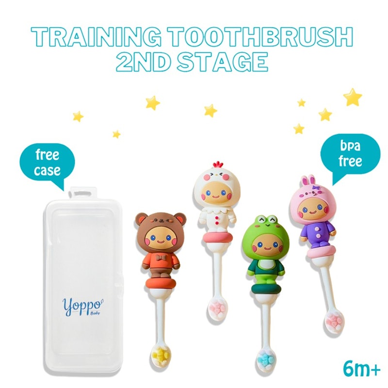 Yoppo Baby Sikat Gigi Anak / Training Toothbrush