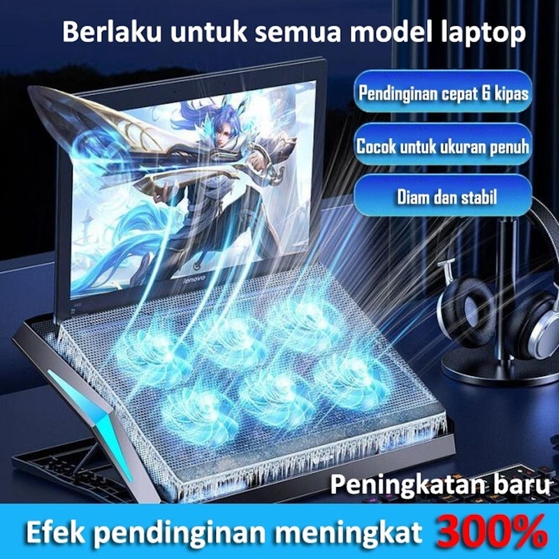 KYB Cooling Pad Laptop Gaming 5