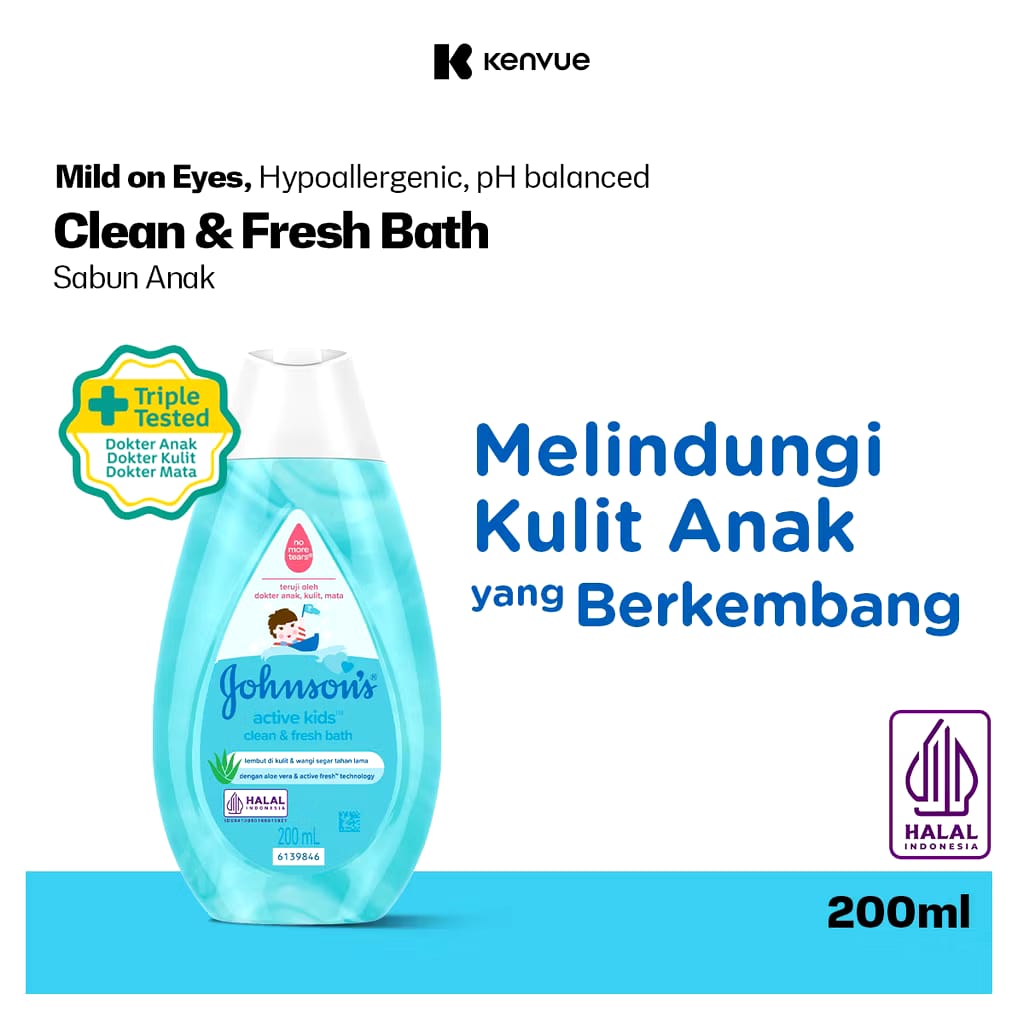 Johnson & Johnson Johnson's Baby Active Kids™ Clean & Fresh Bath